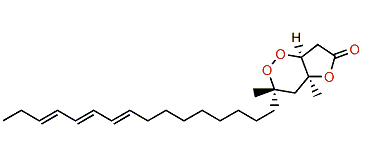 (3S,4S,6S,15E,17E,19E)-4,6-Dimethyl-4-hydroxy-3,6-peroxydocosa-15,17,19-trienoic acid 1,4-lactone